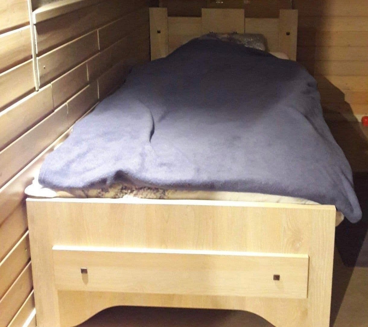 1 pers. bed Burcht, Ophalen, Gebruikt, Eenpersoons