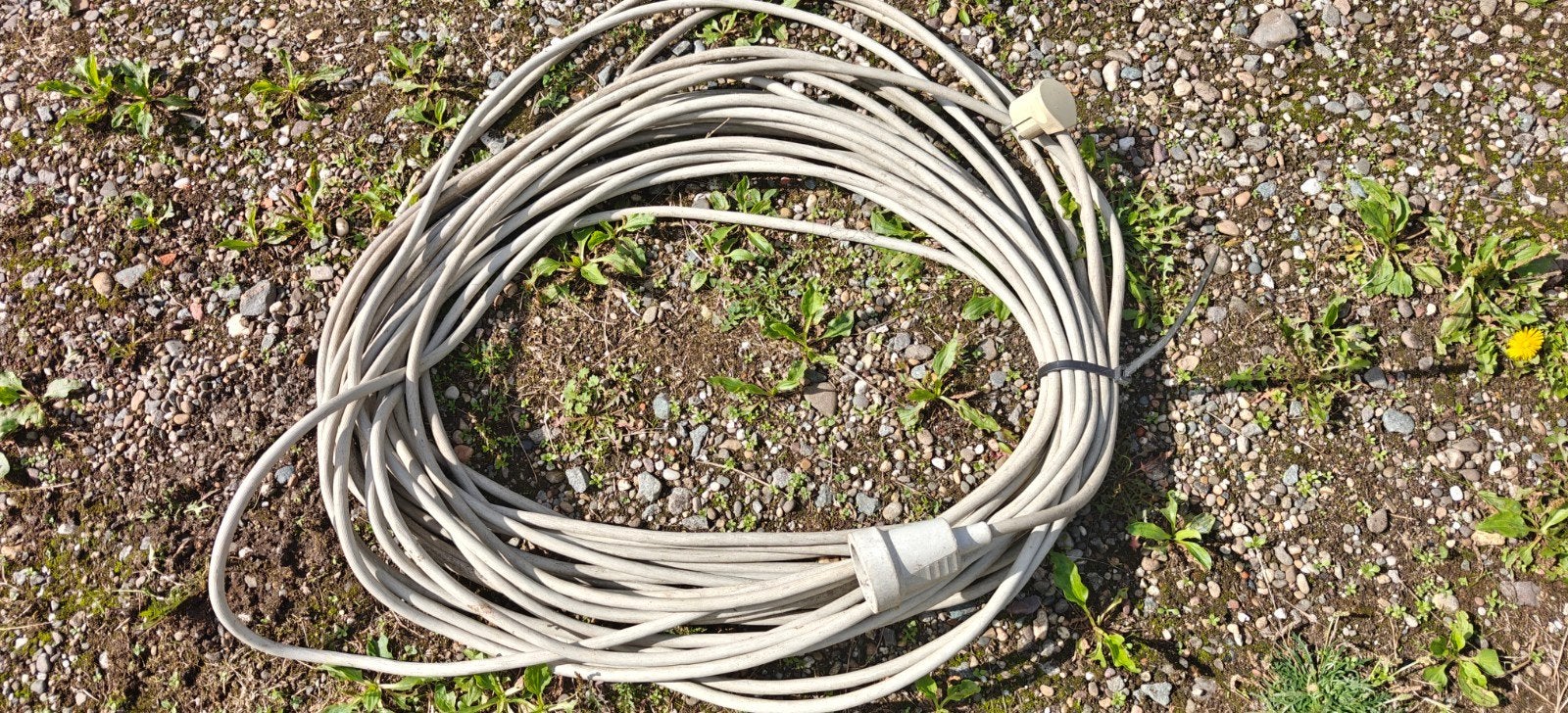 verlengkabel 3 x 2.5 karré, Ophalen, Gebruikt
