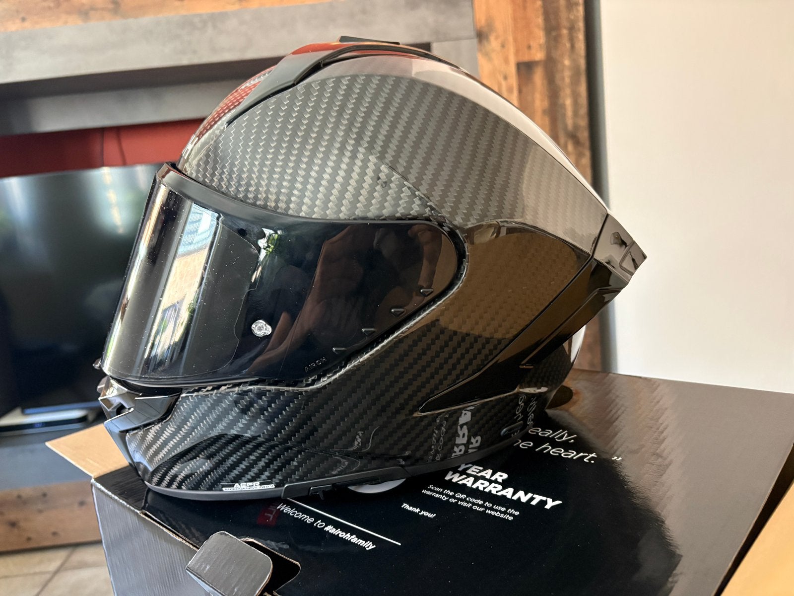 Airoh Matryx CARBON TAILLE M, M, Enlèvement ou Envoi, ., Casque intégral