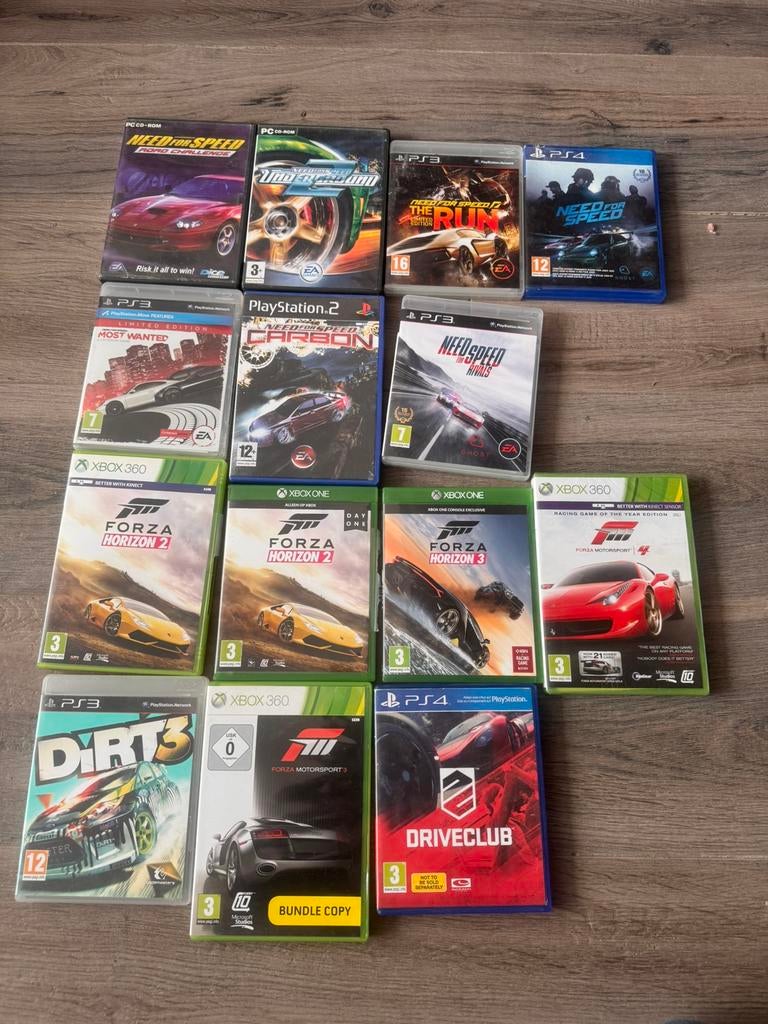 Games playstation xbox en pc inclusief xbox one, Games en Spelcomputers, Ophalen, Zo goed als nieuw