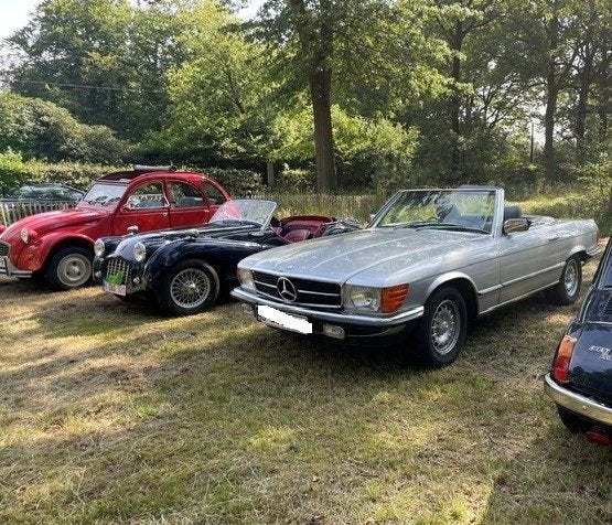 oldtimer, Automaat, Achterwielaandrijving, Cabriolet, Grijs