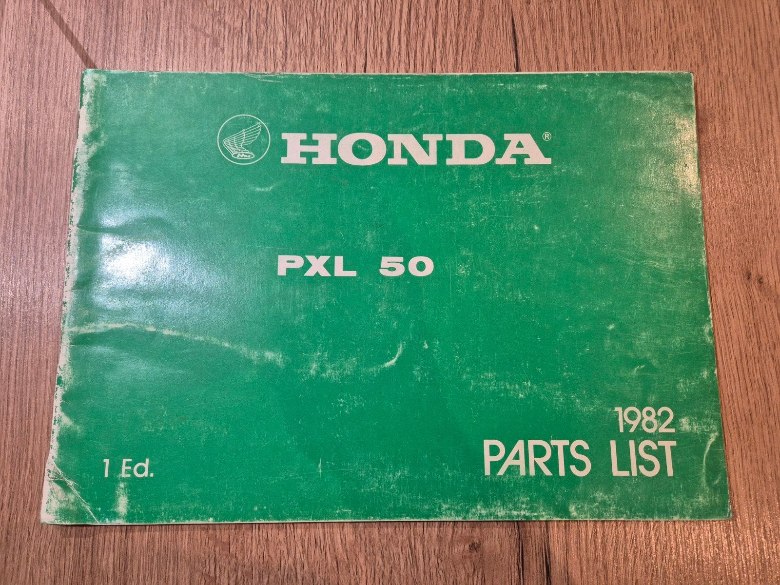 Parts List Honda PX L, Enlèvement ou Envoi