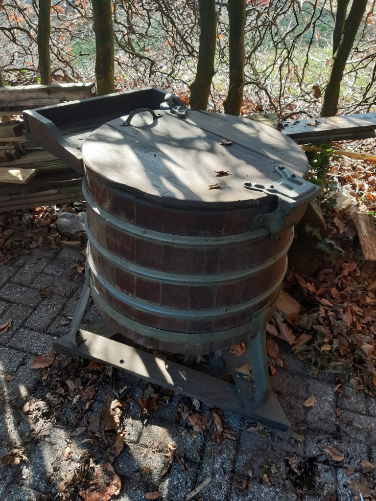 Vintage wasmachine, Enlèvement