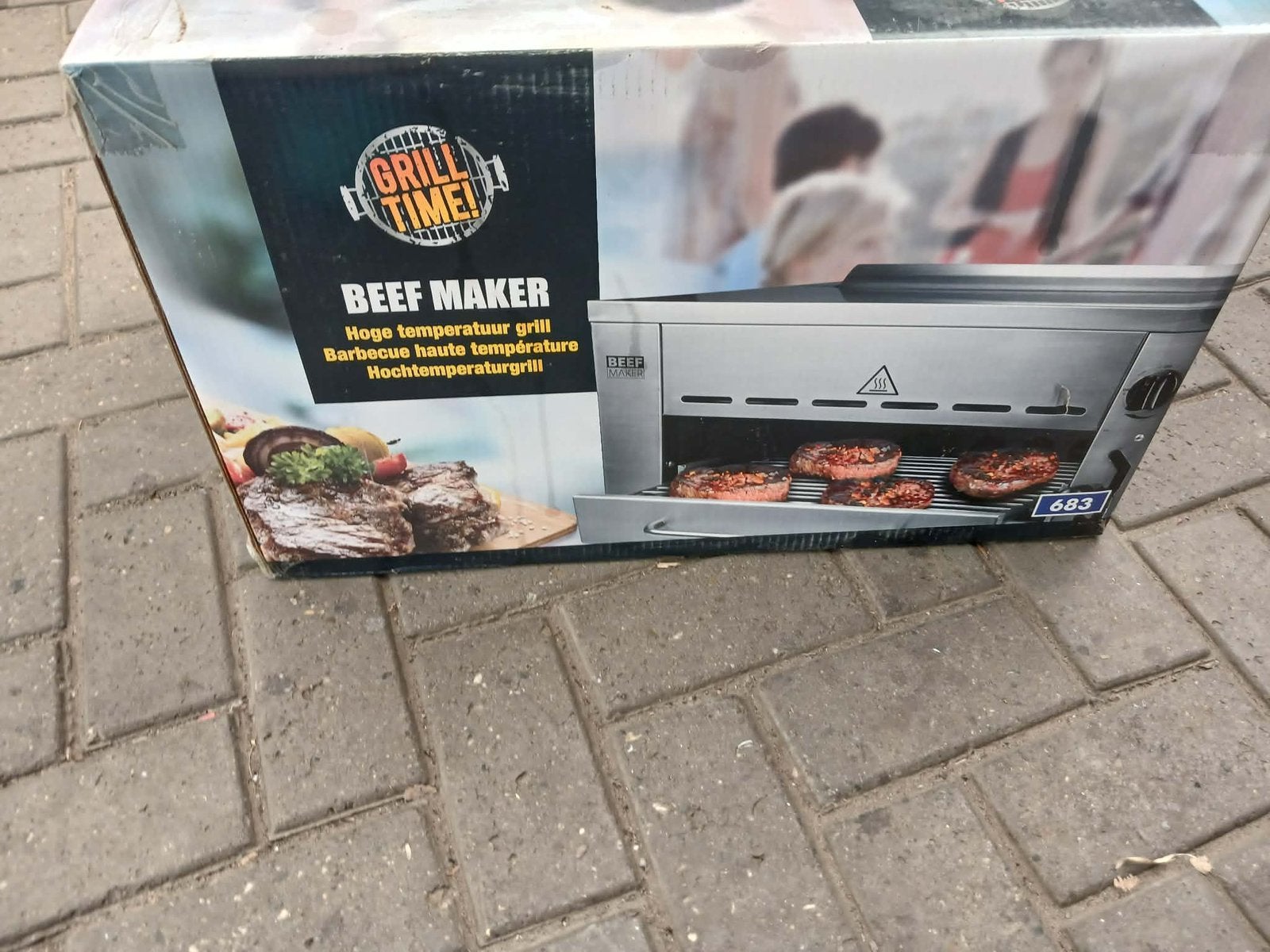 Beef maker oven, Elektronische apparatuur, Grillplaten, Ophalen, Nieuw