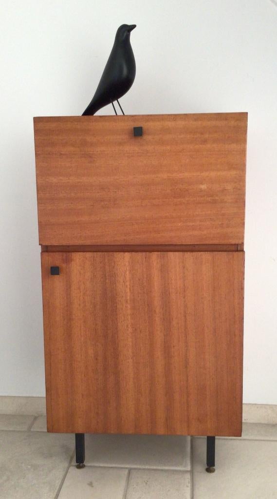 Mooie midcentury design vintage (bar) kast, Antiek en Kunst, Antiek | Meubels | Kasten, Ophalen