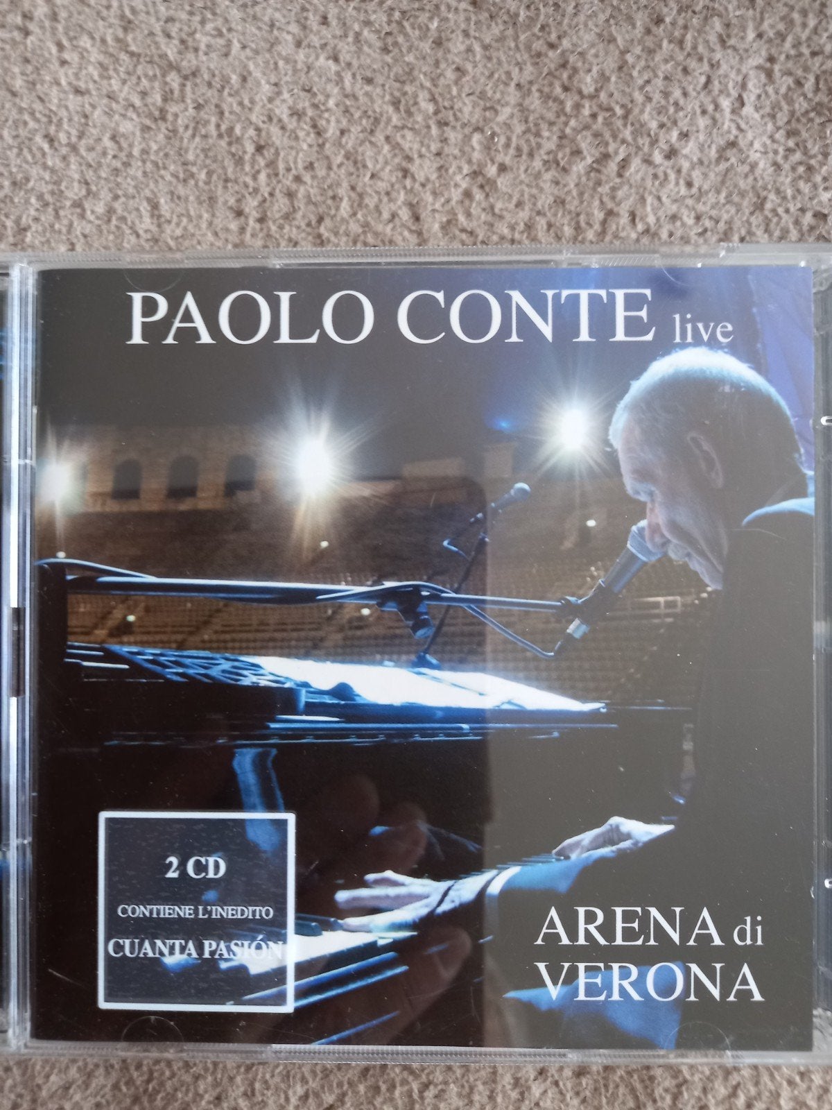 Paolo conti live arena di verona 2cd, Ophalen of Verzenden