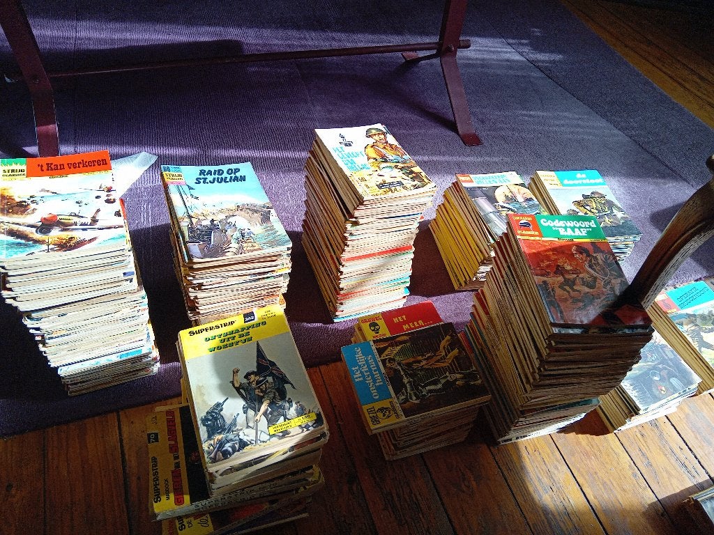 diverse soorten mini strips, Ophalen of Verzenden, Gelezen