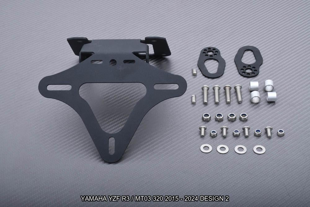 Korte Kentekenplaathouder YAMAHA YZF R3 MT03 320 2015 - 2024, Motoren, Ophalen of Verzenden, Nieuw