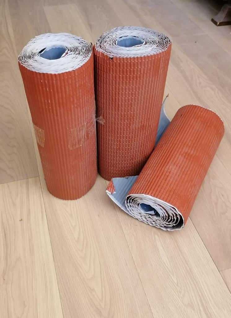 Aluflexx structure 320 mm steenrood, Doe-het-zelf en Bouw, Ophalen, Nieuw