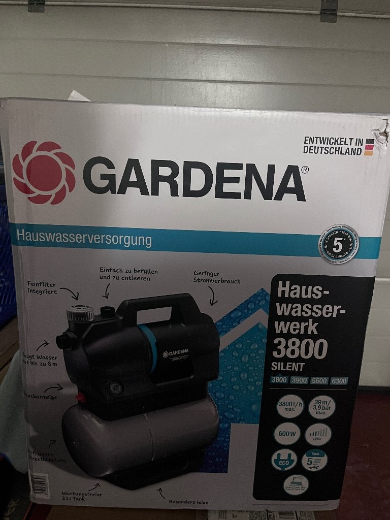Waterpomp Gardena, Ophalen, Nieuw