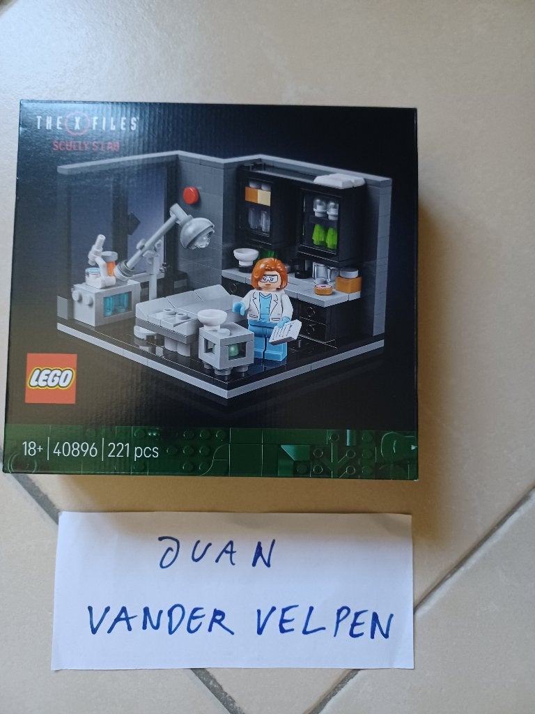 Lego 40896 - The X-Files: Scully's Lab - Sealed, Overige thema's, Lego, Nieuw, Ophalen of Verzenden