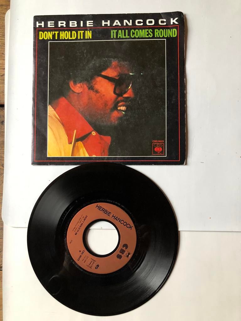 Herbie Hancock : Ne le retenez pas (1980 ; NM), R&B et Soul, Single, Comme neuf, 7 pouces