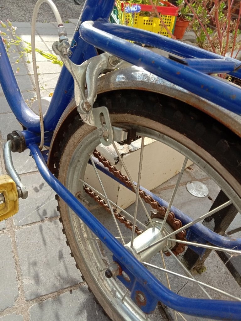 kinderfiets, Vélos & Vélomoteurs, Enlèvement, Utilisé, Moins de 16 pouces