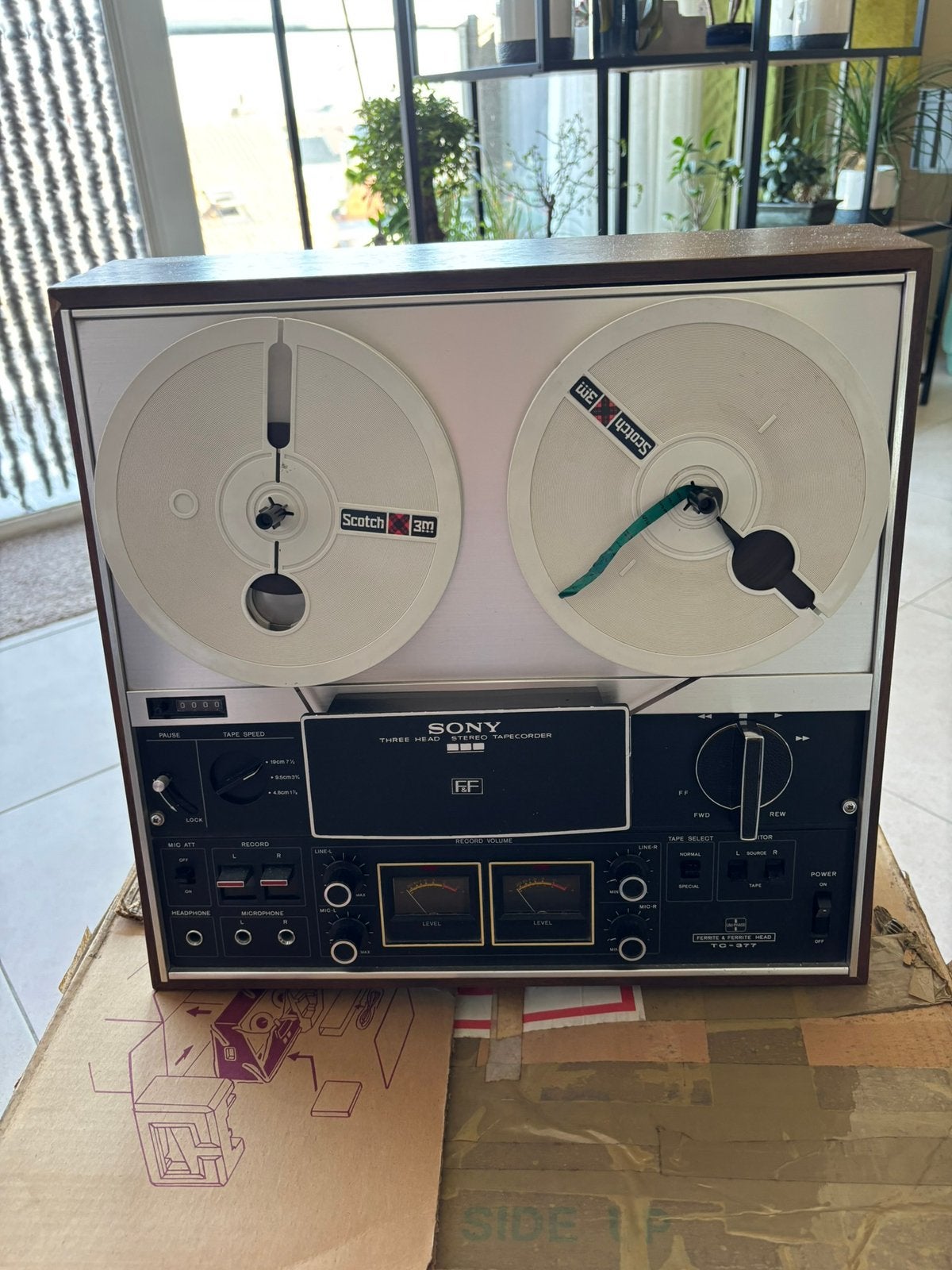 Sony TC-377, TV, Hi-fi & Vidéo, Enlèvement, Magnétophone