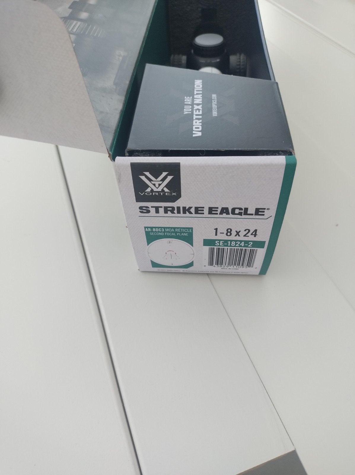Vortex Strike Eagle 1-8 SFP inclusief Cantilever, Sports & Fitness, Accessoires de sport de tir, Enlèvement ou Envoi, Neuf