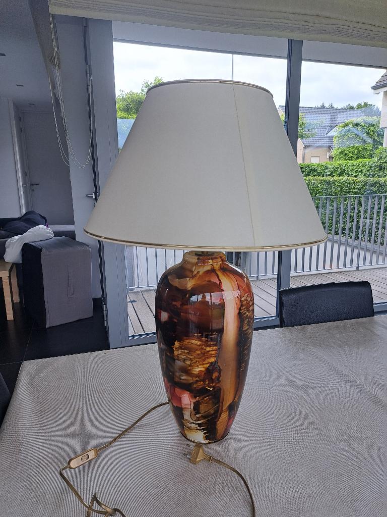 Vintage abstracte lamp, Ophalen