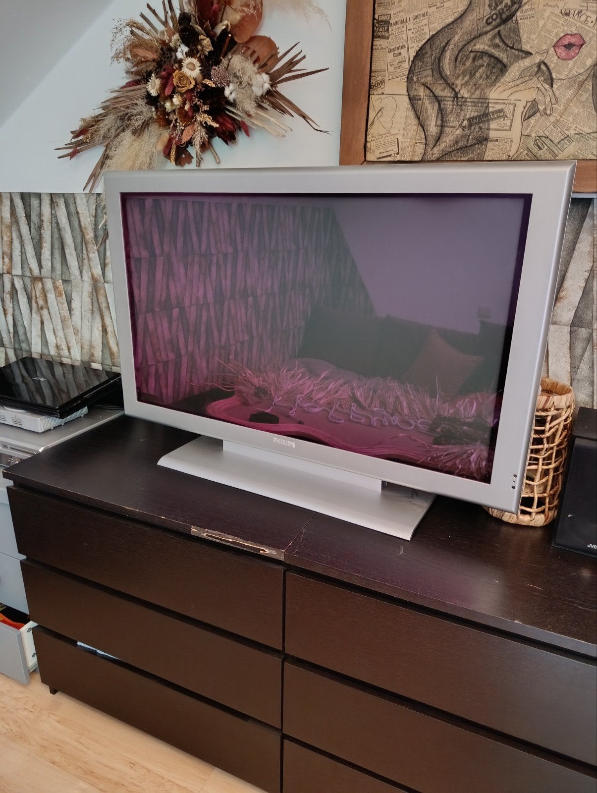 Téléviseur Philips grand écran, Enlèvement