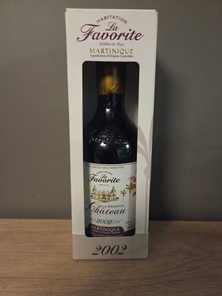 rhum la favorite la réserve du château 2002, Enlèvement ou Envoi