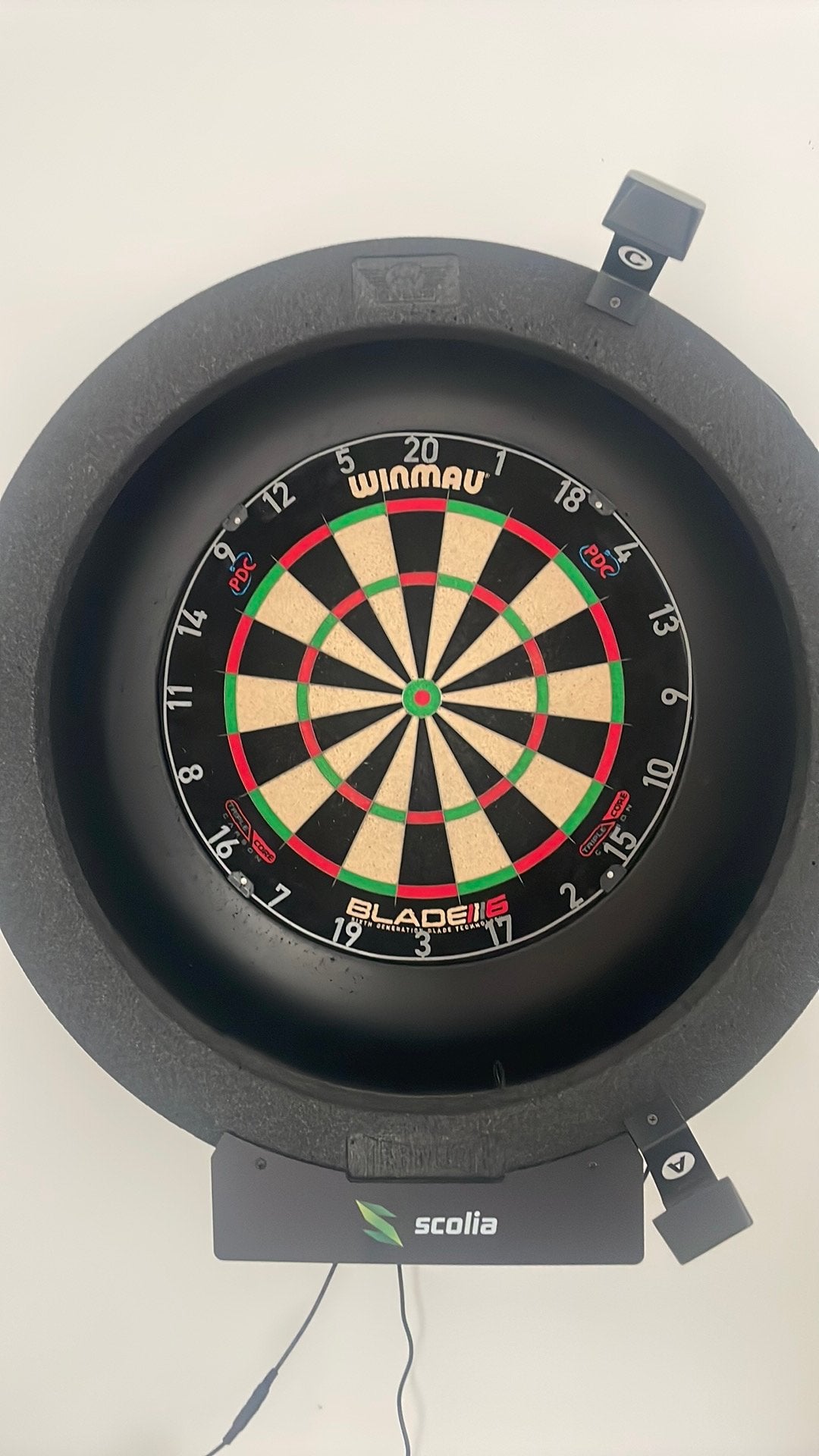 Scolia home 1 flex goede staat, Sport en Fitness, Darts, Ophalen of Verzenden, Zo goed als nieuw