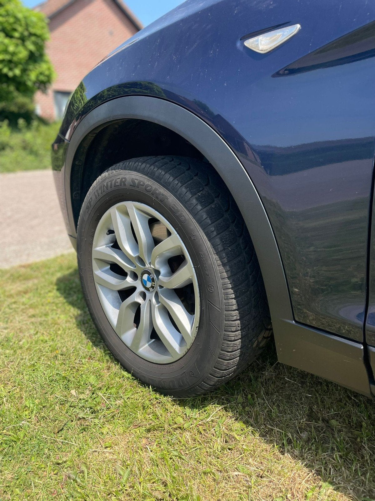 Te koop bmw x3, Autos, BMW, Particulier, X3, 4x4, ABS, Diesel, Euro 5, SUV ou Tout-terrain, 5 portes, Automatique, Bleu, Brun