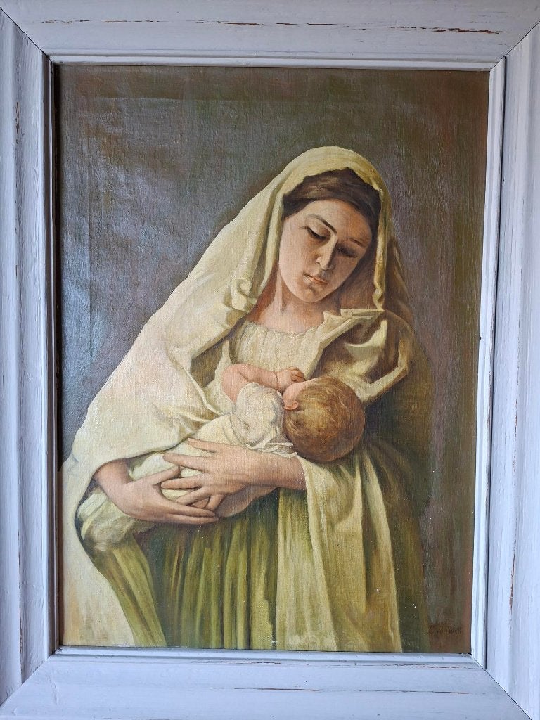 Madonna met kind, Ophalen
