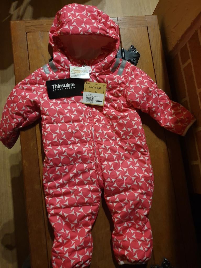 NIEUW ski-pak - sneeuwpak lekker warm maat 74 merk ducksday, Kinderen en Baby's, Ophalen of Verzenden, Nieuw