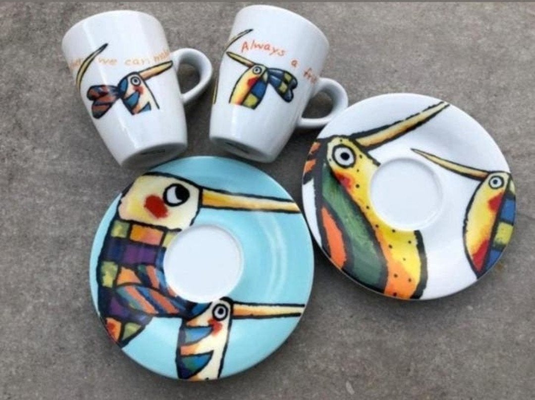 6 espresso kopjes van Kahla Vitalis, Ophalen of Verzenden