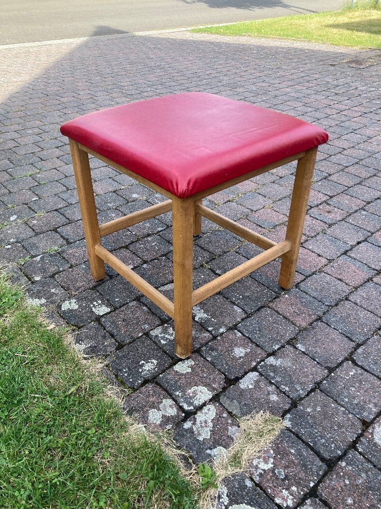 Kruk/voetenbank, Huis en Inrichting, Ophalen, Gebruikt, Hout