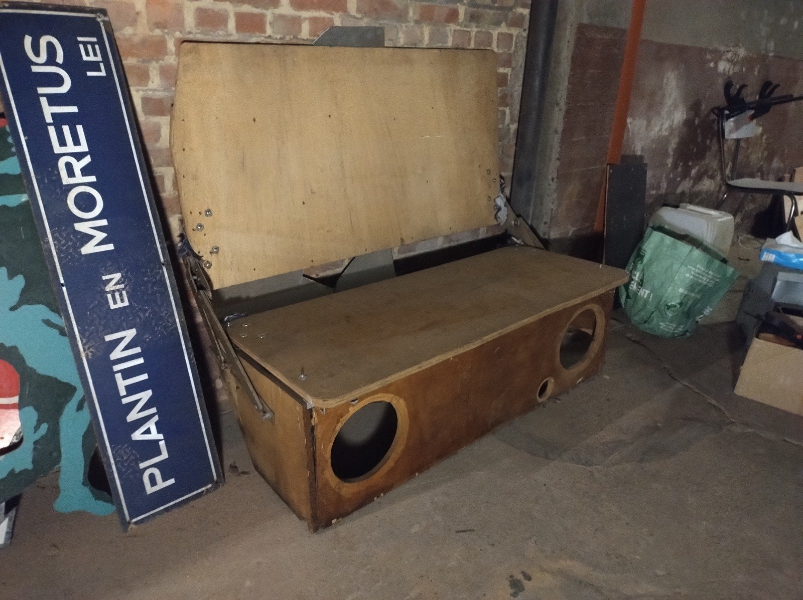 Slaapbank rock and roll bed Volkswagen t3, Ophalen, Gebruikt