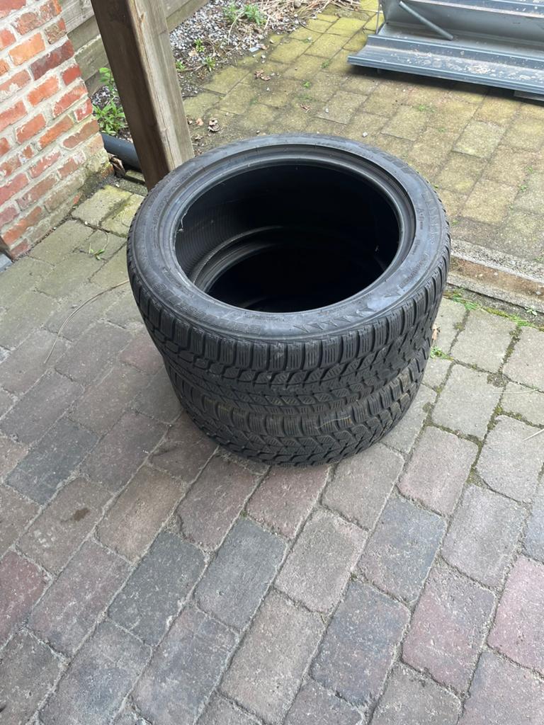 245/45 r18 winterbanden, Ophalen, Gebruikt