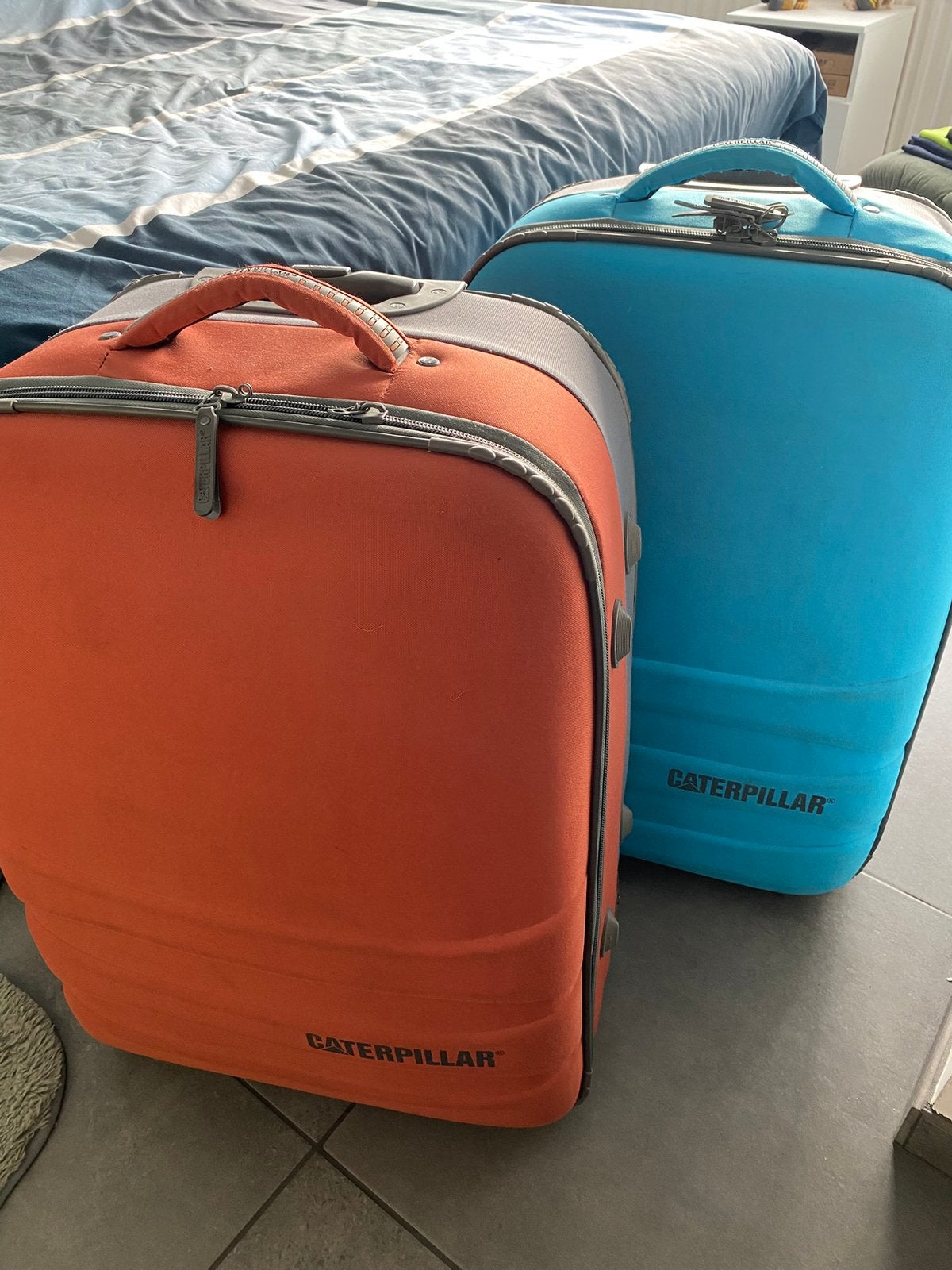 Set van 3 reiskoffers, merk Caterpillar!, Handtassen en Accessoires, Koffers, Ophalen, Zo goed als nieuw