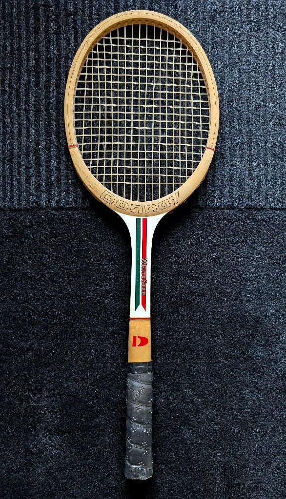 Donnay White Star racket uit de jaren 70 (gemaakt in België), Sport en Fitness, Overige merken, Gebruikt, Verzenden, L4
