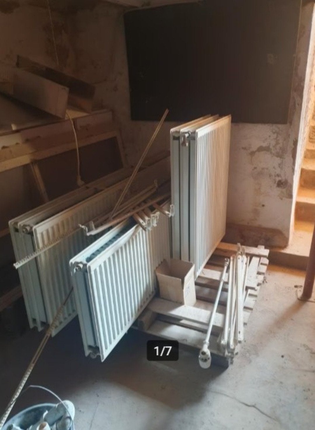 radiatoren wit, Enlèvement, Utilisé, Radiateur
