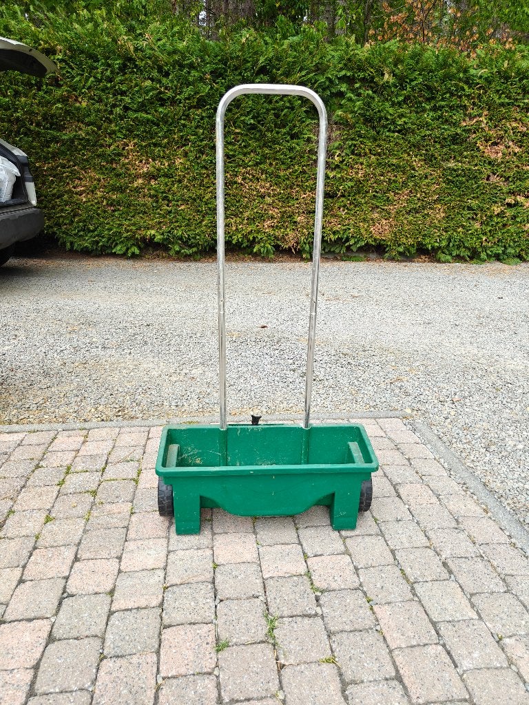 Meststrooier klein, Tuin en Terras, Ophalen, Gebruikt, Overige soorten