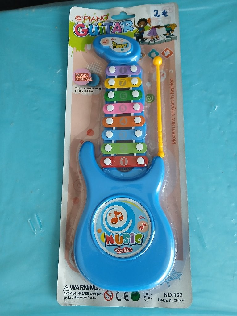 Xylofoon gitaar, Ophalen, Nieuw