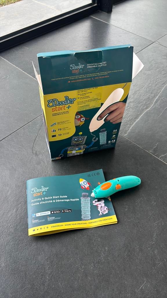 3D pen om figuren te maken, Ophalen