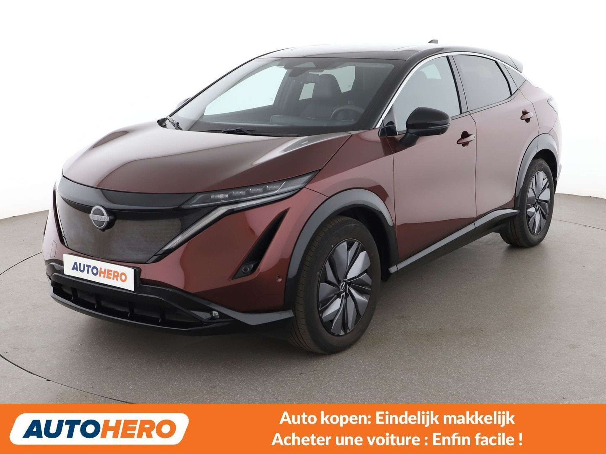 Nissan ARIYA electric drive 178 kW Evolve Pack, Autos, Rouge, Achat, 242 ch, Alcantara