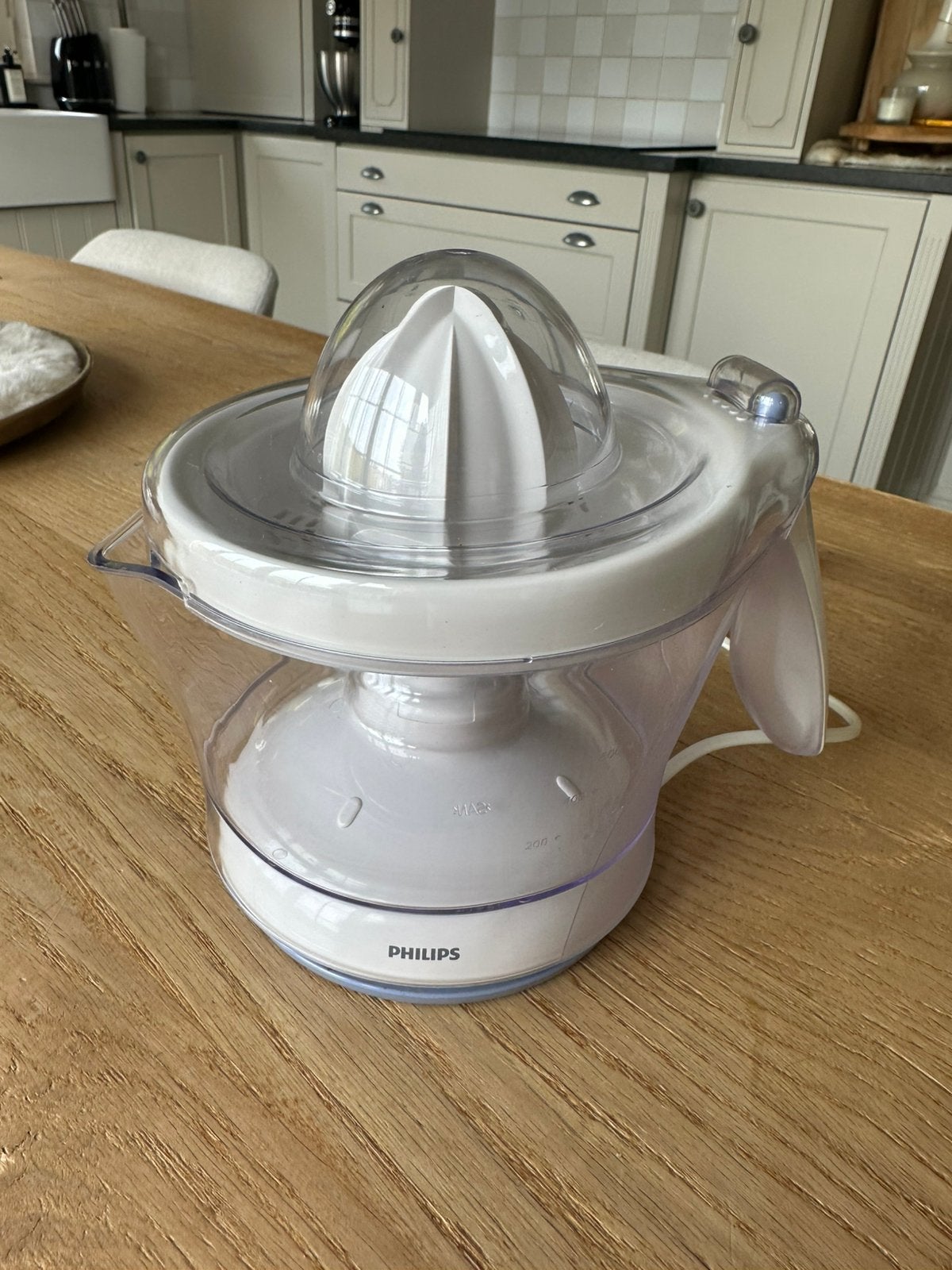 Citruspers Philips, Elektronische apparatuur, Ophalen of Verzenden, Zo goed als nieuw, Citruspers
