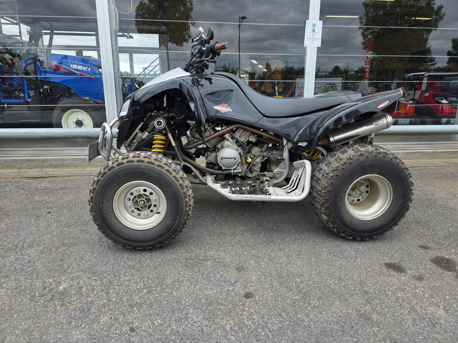 kawasaki  KSV700 quad, 2 cilinders, 700 cc