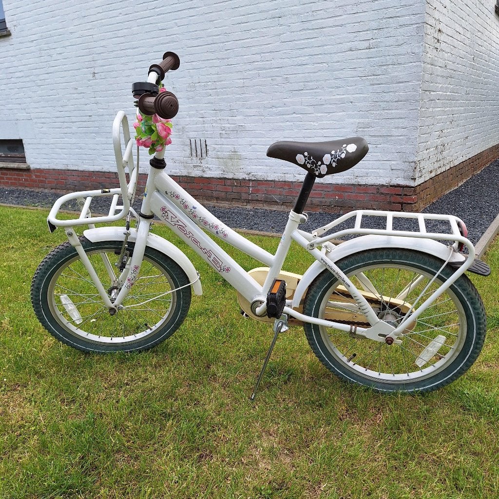 18 Inch Meisjesfiets, Ophalen, Terugtraprem, Gebruikt, Volare