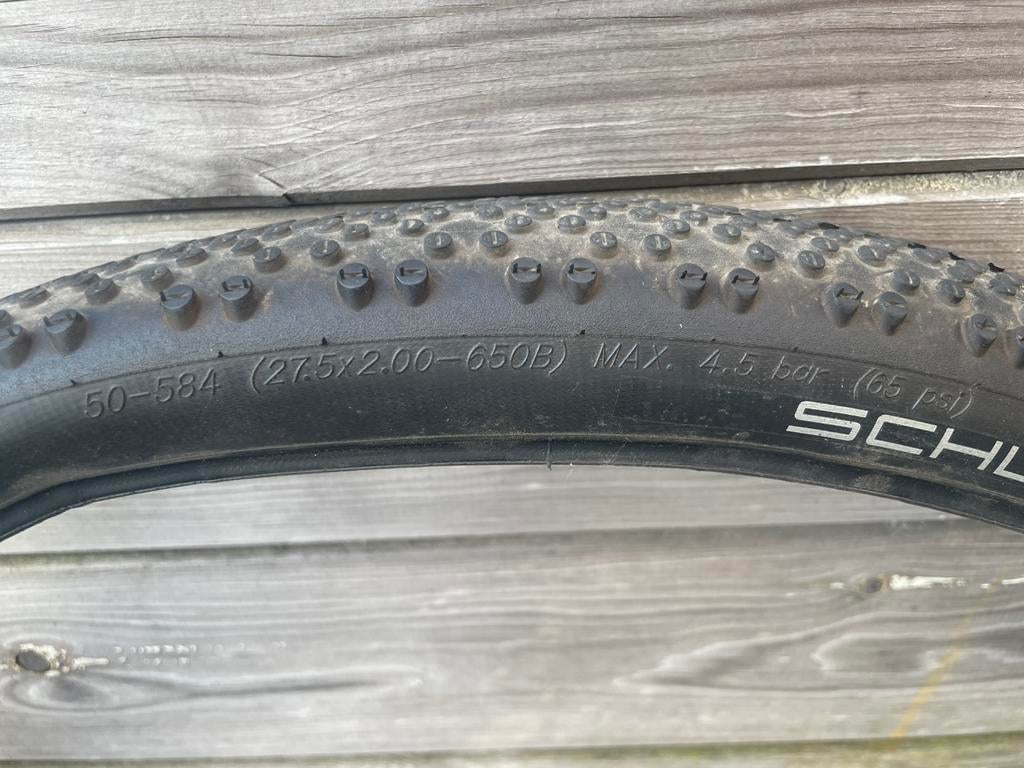 Banden Schwalbe G-one bite 50-584 (27.5 x2 650B), Fietsen en Brommers, Fietsonderdelen, Verzenden, Zo goed als nieuw