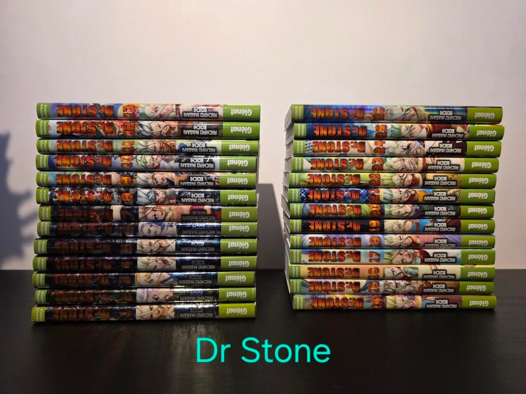 Dr Stone 1 à 26 + reboot Byakuya, Comics, Enlèvement