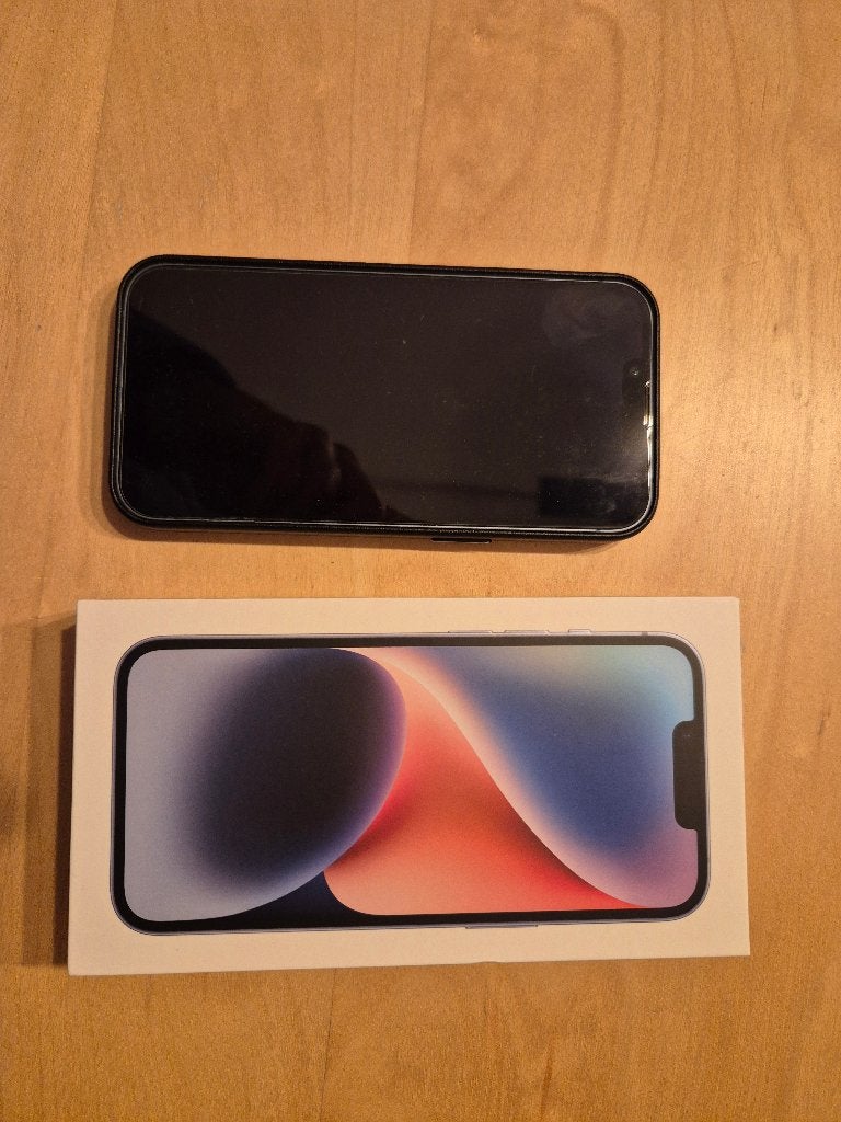 iPhone 14 - Blue - 128GB - Batterijconditie 97%, Télécoms, Téléphonie mobile | Apple iPhone, 97 %, 128 GB, Enlèvement ou Envoi