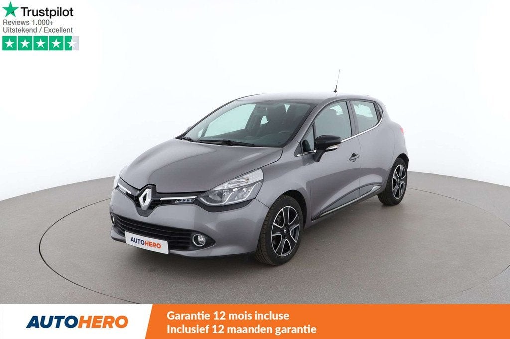 Renault Clio 1.5 dCi Intens (année de construction 2015), Autos, Argent ou Gris, Achat, 90 ch, 5 portes