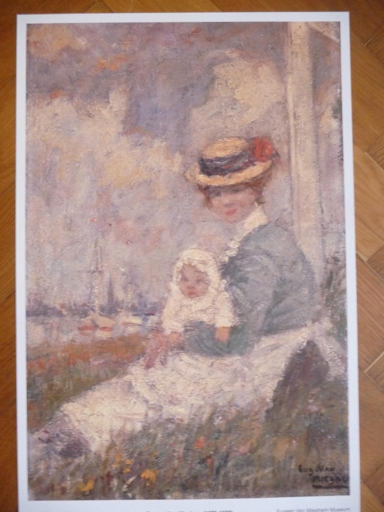 EUGEEN VAN MIEGHEM  : MOOIE KLEURPRINT, Antiek en Kunst, Kunst | Schilderijen | Modern, Ophalen of Verzenden