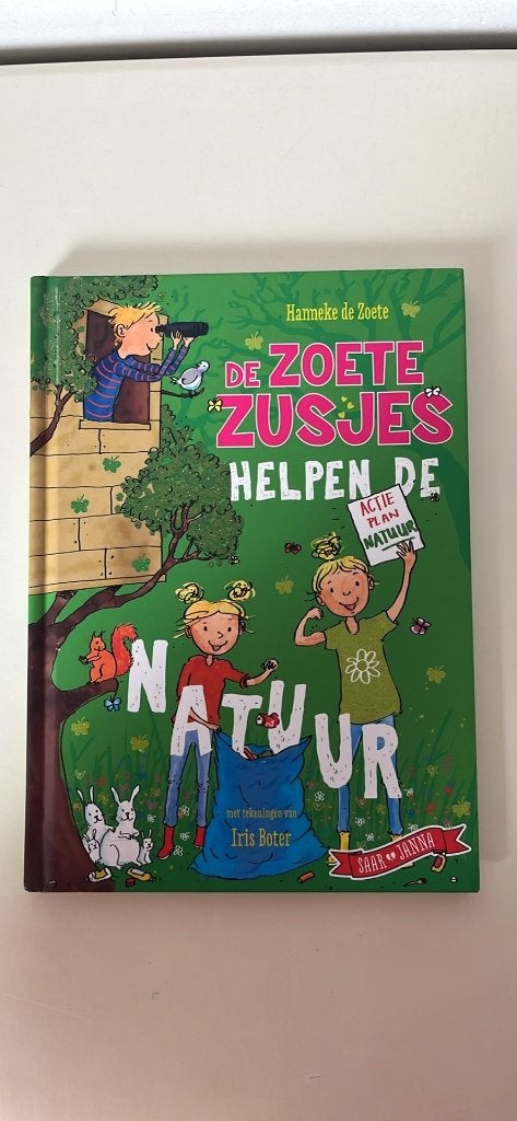 De zoete zusjes helpen de natuur, Ophalen, Gelezen, Hanneke de Zoete