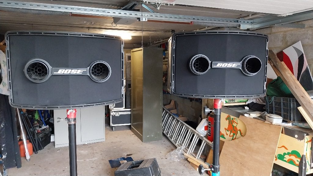 Sono Ampli Crown + Bose + Enceintes Das + table ...., Enlèvement, Utilisé, 1000 watts ou plus, Sono
