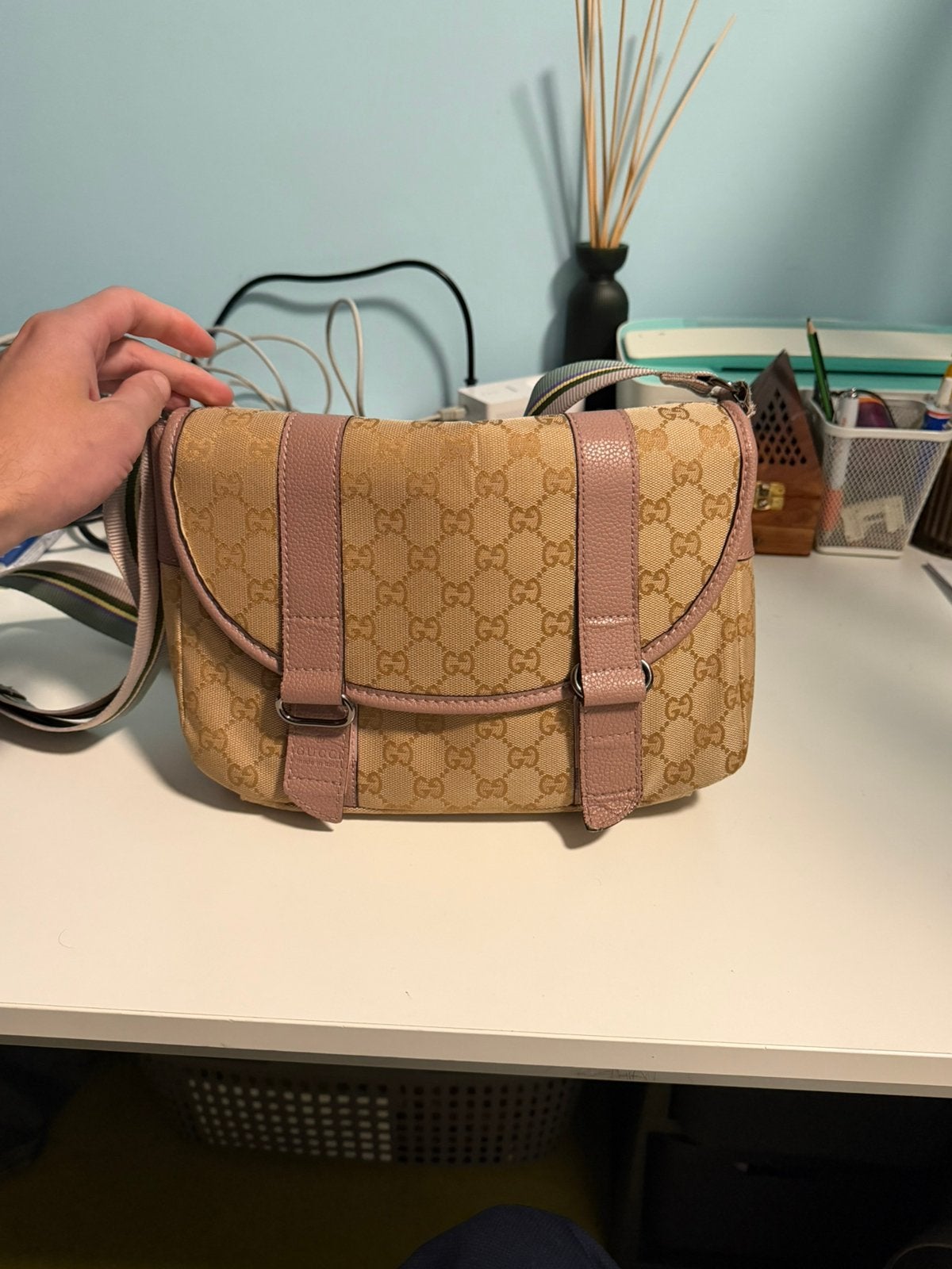 Sacoche gucci 1986, Bijoux, Sacs & Beauté, Enlèvement ou Envoi, Neuf