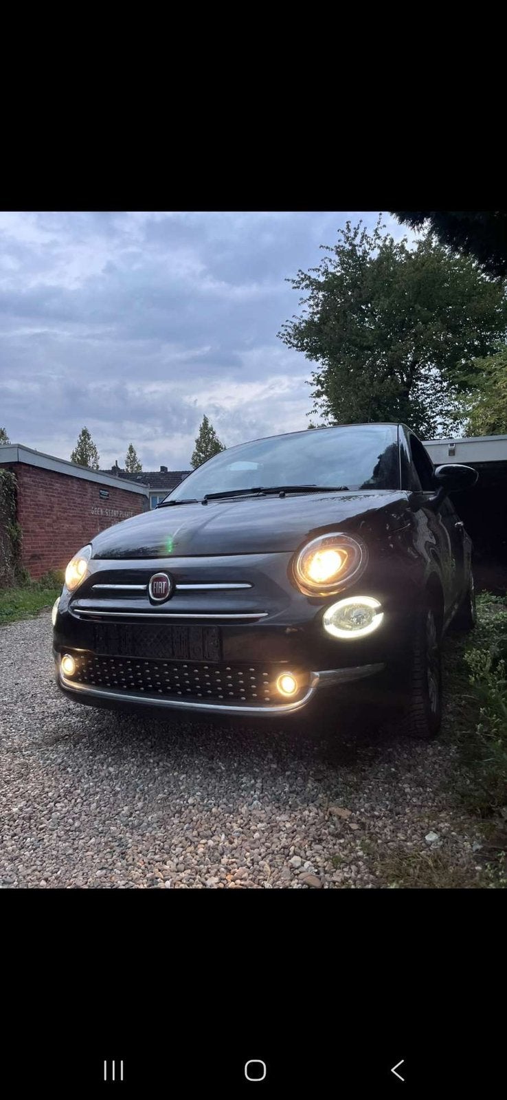 fiat 500 1.0hybrid lounge, Autos, Achat, Euro 6, Boîte manuelle, Noir
