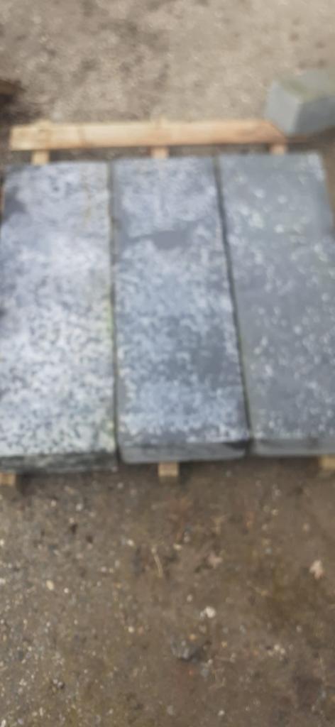 Palissaden 6 stuks 75x25x10 cm, Ophalen